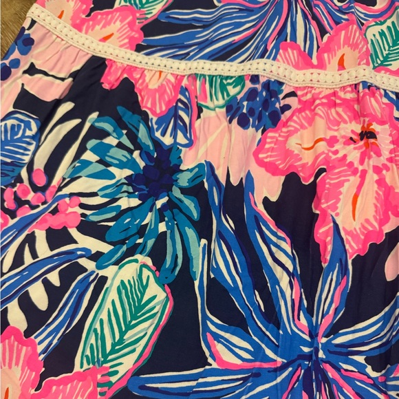 LILLY PULITZER MAZI DRESS SHORT SLEEVE SIZE 14 - Picture 2 of 9